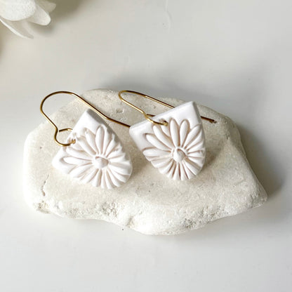 Splendor Pressed Flower Hook Dangles