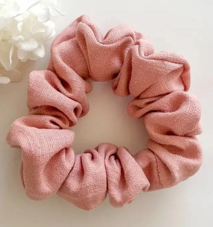 Handmade Linen Scrunchies