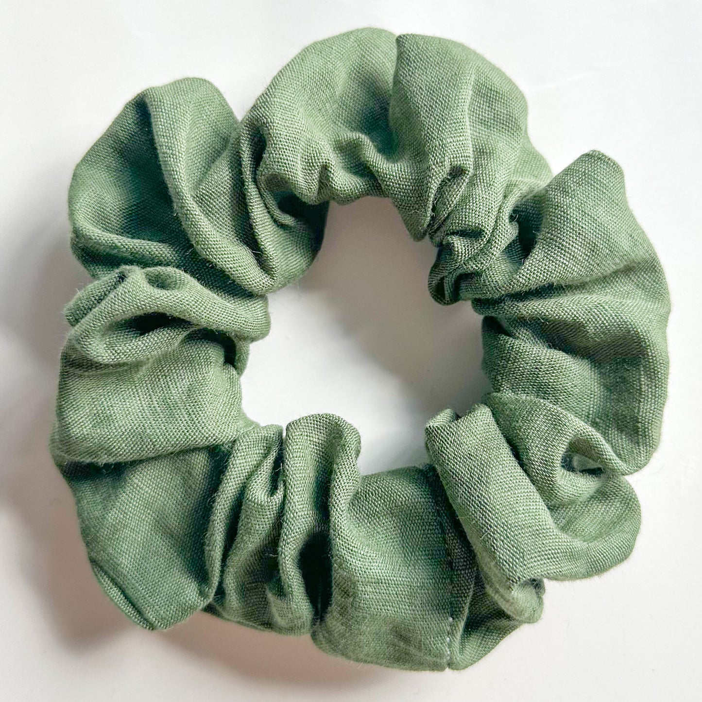 Handmade Linen Scrunchies