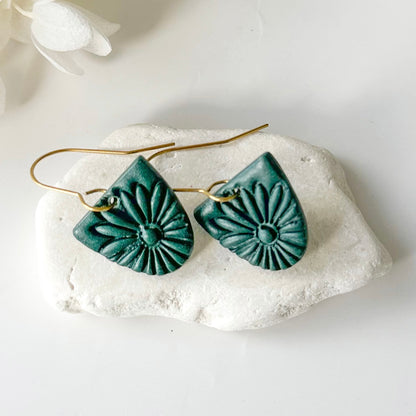 Splendor Pressed Flower Hook Dangles