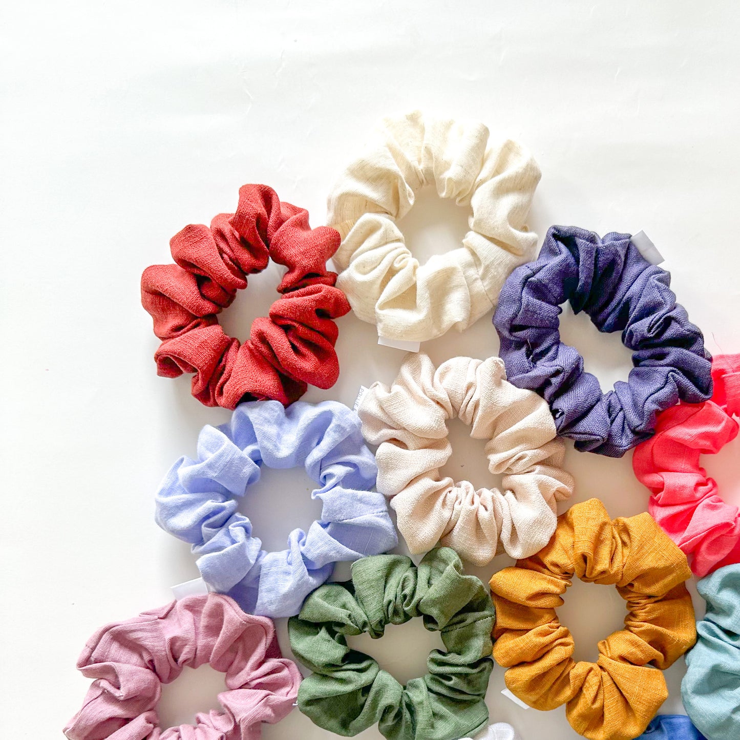 Handmade Linen Scrunchies