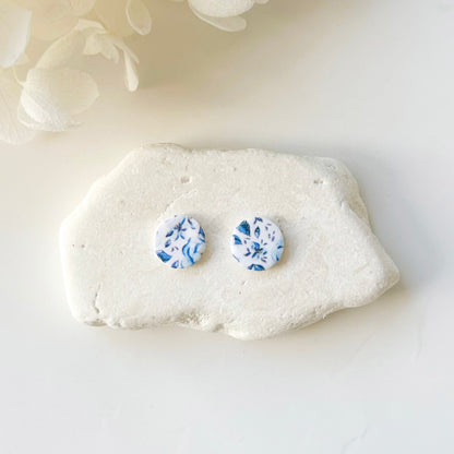 Handmade Printed Stud Earrings