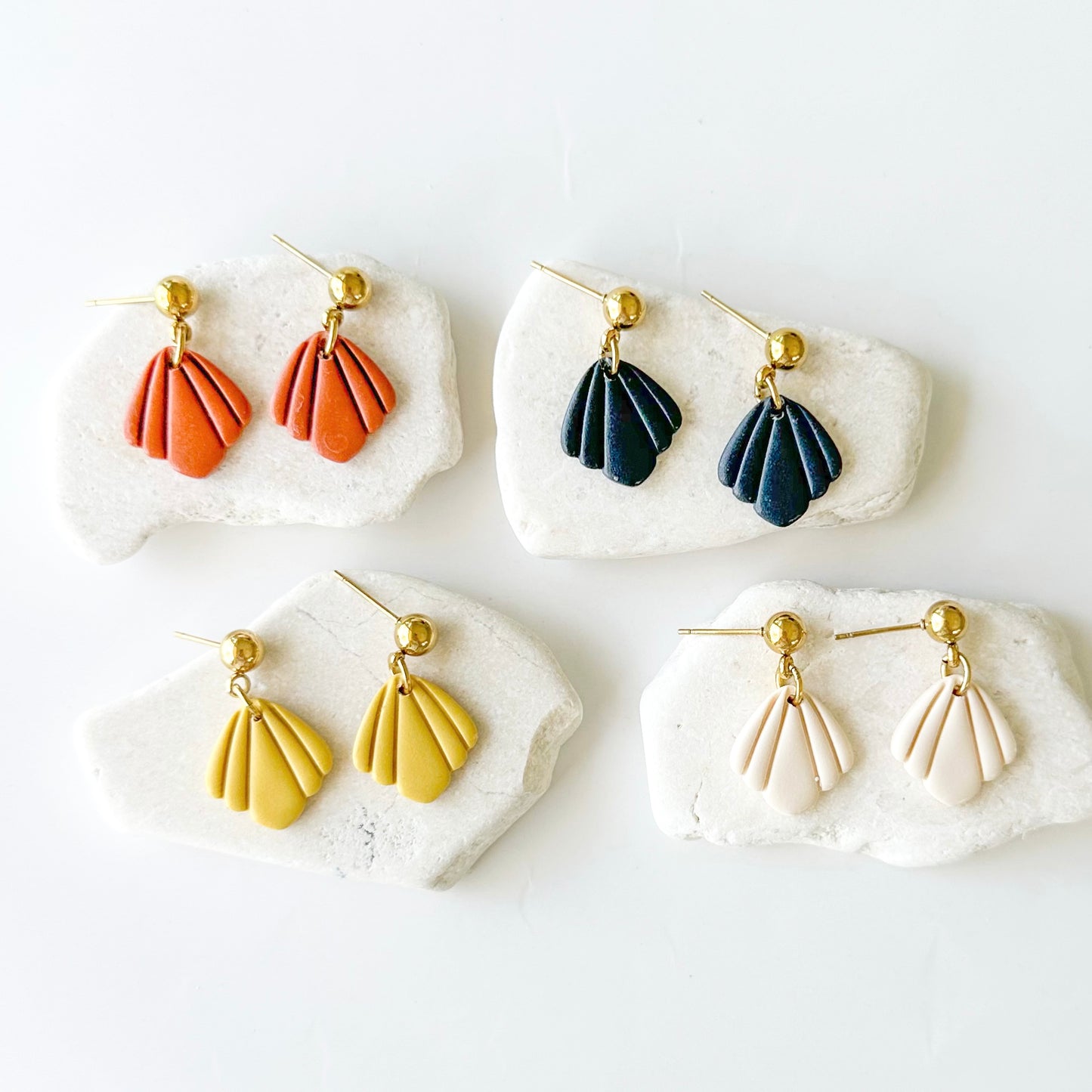 Splendor Shell Dangles