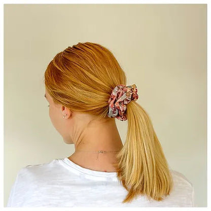 Ruby Floral Scrunchie