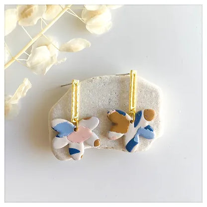 Little Seaside- Floral Dangles